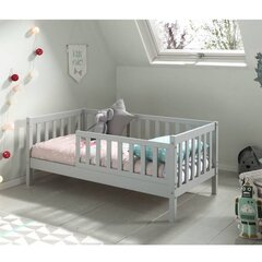 Детская кровать Aatrium Toddler 70x140cm, серый цвет цена и информация | Детскиe кровати | hansapost.ee