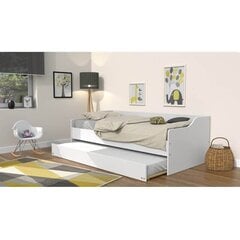 Sahtliga voodi Sweet 2276-9 90X190 cm, valge hind ja info | Voodid | hansapost.ee