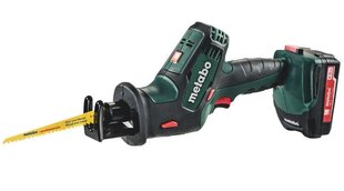 Сабельная пила METABO SAW SAW 18В 2x2.0Aч LI-ION SSE 18 LTX цена и информация | Пилы, циркулярные станки | hansapost.ee