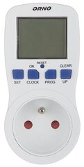 Elektrooniline ajaprogrammeerija or-pre-409 orno hind ja info | Taimeriga pistikud ja termostaadid | hansapost.ee
