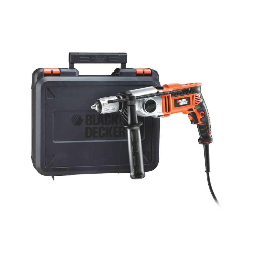 Puurvasar BLACK+DECKER 850W 2-KIIRELINE KOHTA KR8542K hind ja info | Akutrellid, puurid ja kruvikeerajad | hansapost.ee