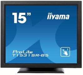 Iiyama T1531SR-B5, 15" цена и информация | Iiyama Телевизоры и аксессуары | hansapost.ee
