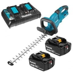 Akuga hekilõikur Makita DUH551PT2, 2x18V, 550mm цена и информация | Триммеры | hansapost.ee