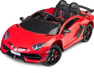 Laste ühekohaline elektriauto Toyz Lamborghini Aventador SVJ, punane цена и информация | Электромобили для детей | hansapost.ee
