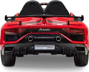 Одноместный детский электромобиль Toyz Lamborghini Aventador SVJ, красный цена и информация | Электромобили для детей | hansapost.ee