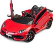 Laste ühekohaline elektriauto Toyz Lamborghini Aventador SVJ, punane hind ja info | Laste elektriautod | hansapost.ee