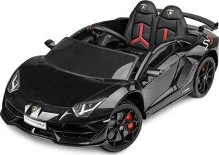 Laste ühekohaline elektriauto Toyz Lamborghini Aventador SVJ, must цена и информация | Электромобили для детей | hansapost.ee