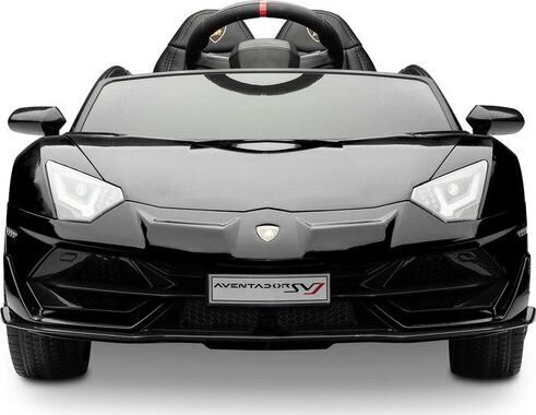 Laste ühekohaline elektriauto Toyz Lamborghini Aventador SVJ, must hind ja info | Laste elektriautod | hansapost.ee