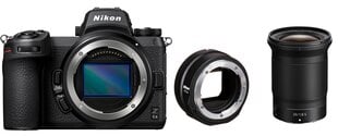 Nikon Z 6II/(Z6II)/(Z 6 II)/(Z6 II) + Nikkor Z 20mm f/1.8 S + FTZ II Mount Adapter цена и информация | Цифровые фотоаппараты | hansapost.ee