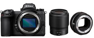 Nikon Z 6II/(Z6II)/(Z 6 II)/(Z6 II) + Nikkor Z 50mm f/1.8 S + FTZ II Mount Adapter hind ja info | Fotoaparaadid | hansapost.ee