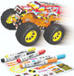 Maker Kitz koos markeritega Bladez Toyz Monster Trucks BTHW-M04Y цена и информация | Arendavad laste mänguasjad | hansapost.ee
