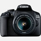 Canon EOS 2000D + EF-S 18-55mm IS II + EF-S 55-250mm IS STM цена и информация | Fotoaparaadid | hansapost.ee