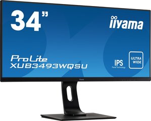 IIyama PLXUB3493WQSU-B1, 34" цена и информация | Мониторы | hansapost.ee