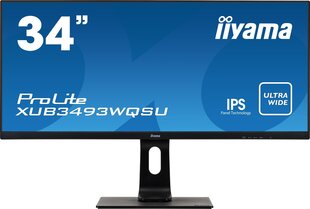 IIyama PLXUB3493WQSU-B1, 34" цена и информация | Мониторы | hansapost.ee