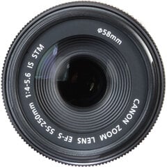 Canon EOS 250D + EF-S 18-55мм IS STM + EF-S 55-250мм IS STM цена и информация | Цифровые фотоаппараты | hansapost.ee