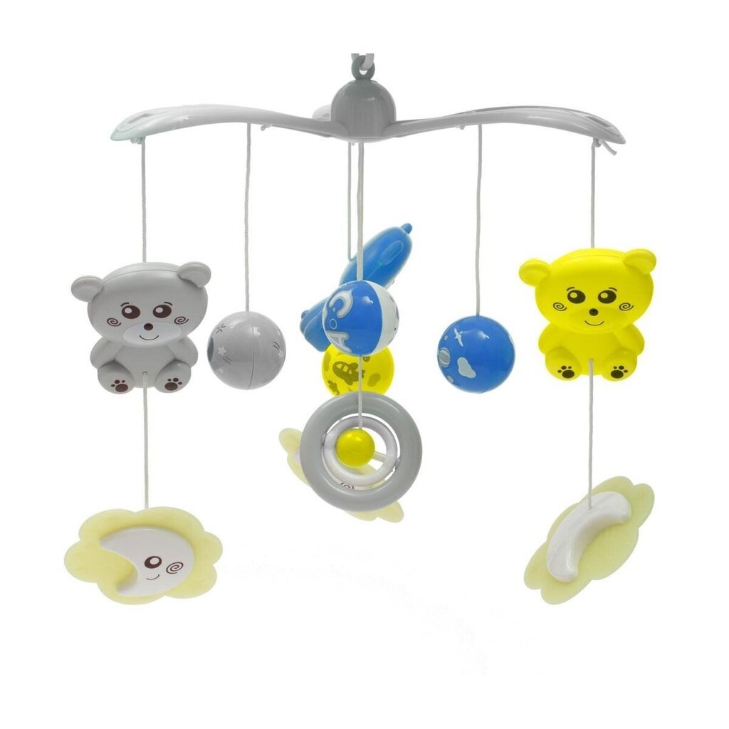 Karussell projektoriga Baby Mix 35728/35604 цена и информация | Beebide mänguasjad | hansapost.ee