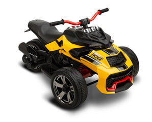 Одноместный детский электромобиль Toyz Trice, желтый цена и информация | Электромобили для детей | hansapost.ee