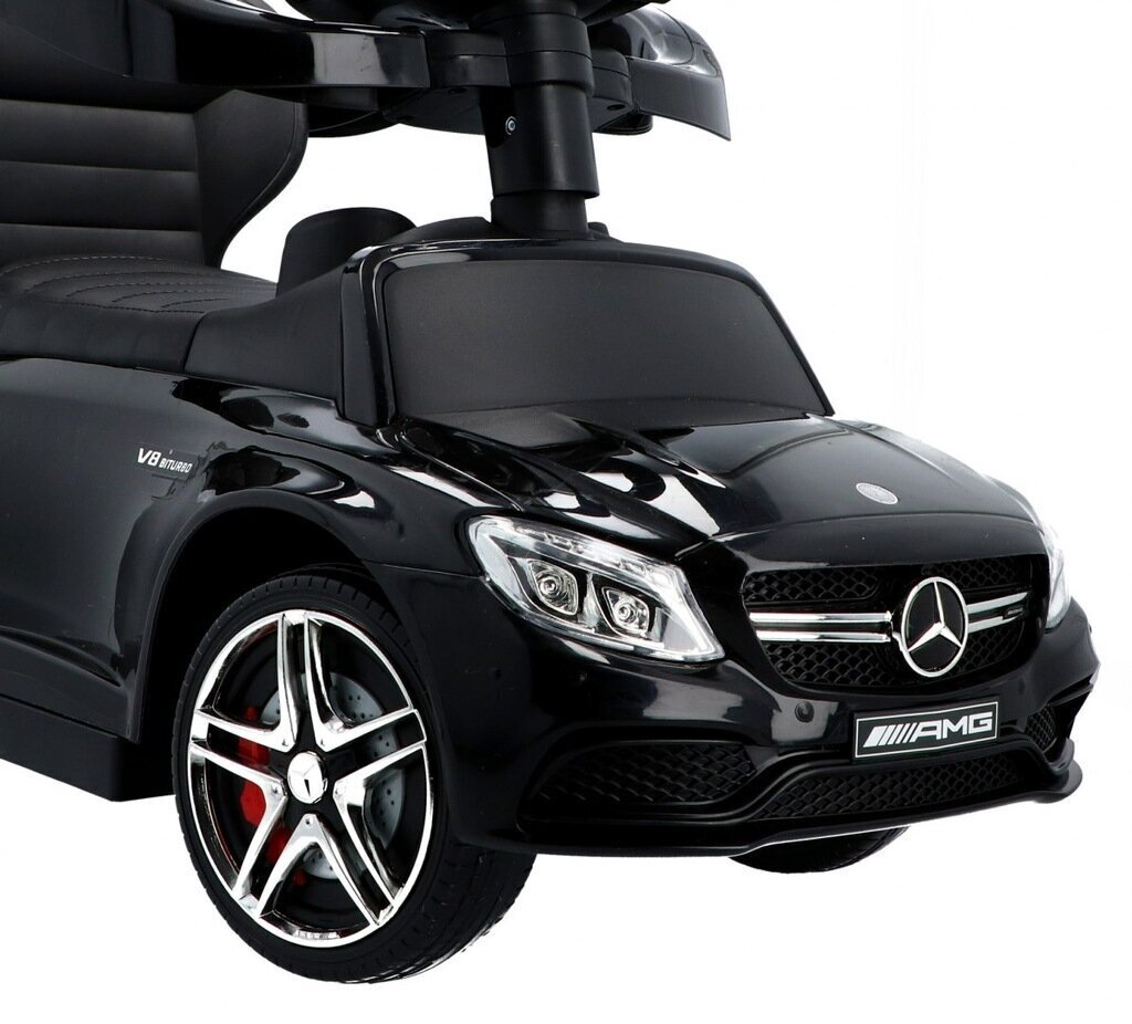 Pealeistutav auto Mercedes AMG C63 Black hind ja info | Beebide mänguasjad | hansapost.ee