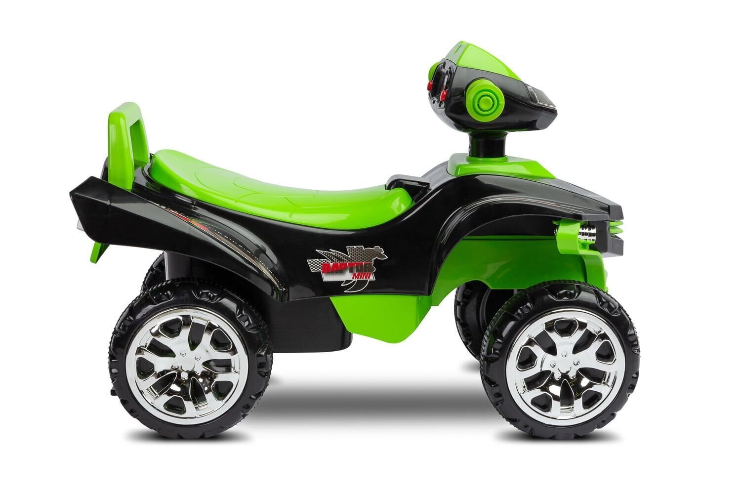 Pealeistutav auto Toyz MiniRaptor Green цена и информация | Beebide mänguasjad | hansapost.ee