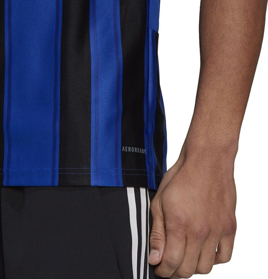 Jalgpallisärk Adidas STRIPED 21 JSY, sinine, S hind ja info | Jalgpalli varustus ja riided | hansapost.ee