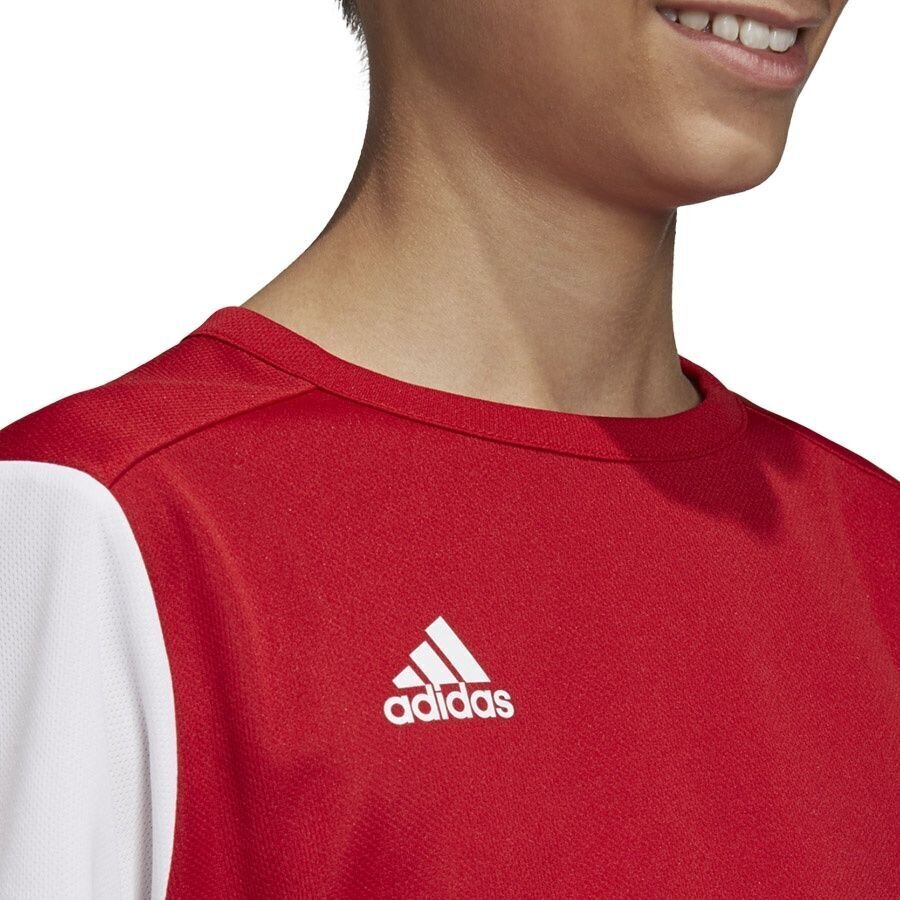 Adidas Jalgpallisärk ESTRO 19 JSY, punane, 164cm hind ja info | Jalgpalli varustus ja riided | hansapost.ee