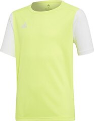 Adidas jalgpallisärk ESTRO 19 JSY, kollane, 164cm hind ja info | Jalgpalli varustus ja riided | hansapost.ee