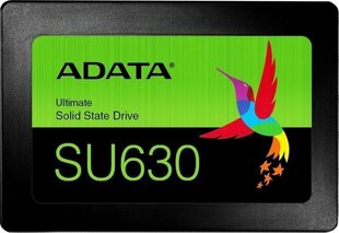 Adata Ultimate SU630 1.92ТБ 2.5" цена и информация | Внутренние жёсткие диски (HDD, SSD, Hybrid) | hansapost.ee