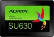 Adata Ultimate SU630 1.92TB 2.5" цена и информация | Sisemised kõvakettad | hansapost.ee