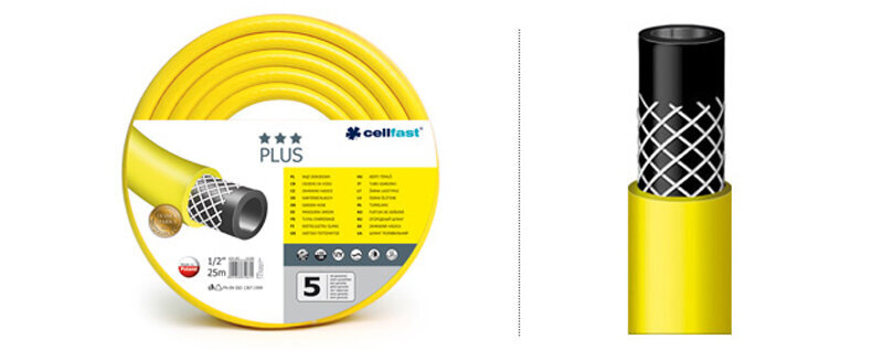 Aiavoolik Cellfast ATS2, 1/2, 50m цена и информация | Niisutussüsteemid, kastmisvoolikud ja kastekannud | hansapost.ee