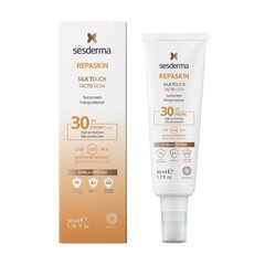 Солнцезащитный крем для лица Sesderma Repaskin Slik Touch Spf 50, 50 мл цена и информация | Кремы от загара | hansapost.ee