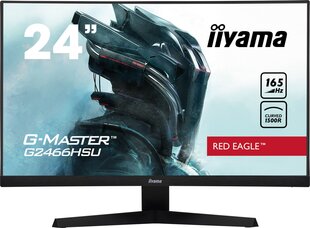 Монитор Iiyama G2466HSU-B1 цена и информация | Мониторы | hansapost.ee