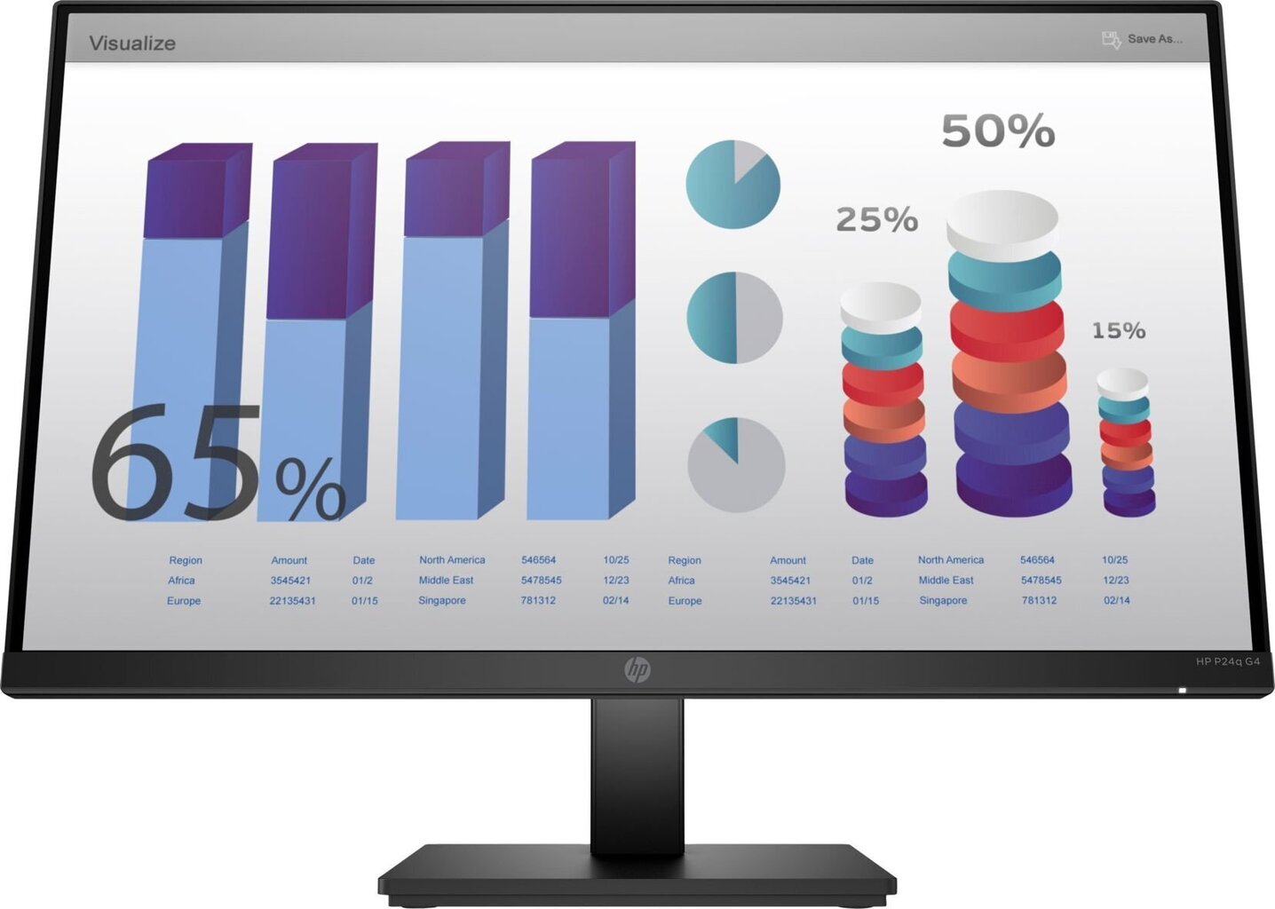 HP 8MB10AAABB цена и информация | Monitorid | hansapost.ee