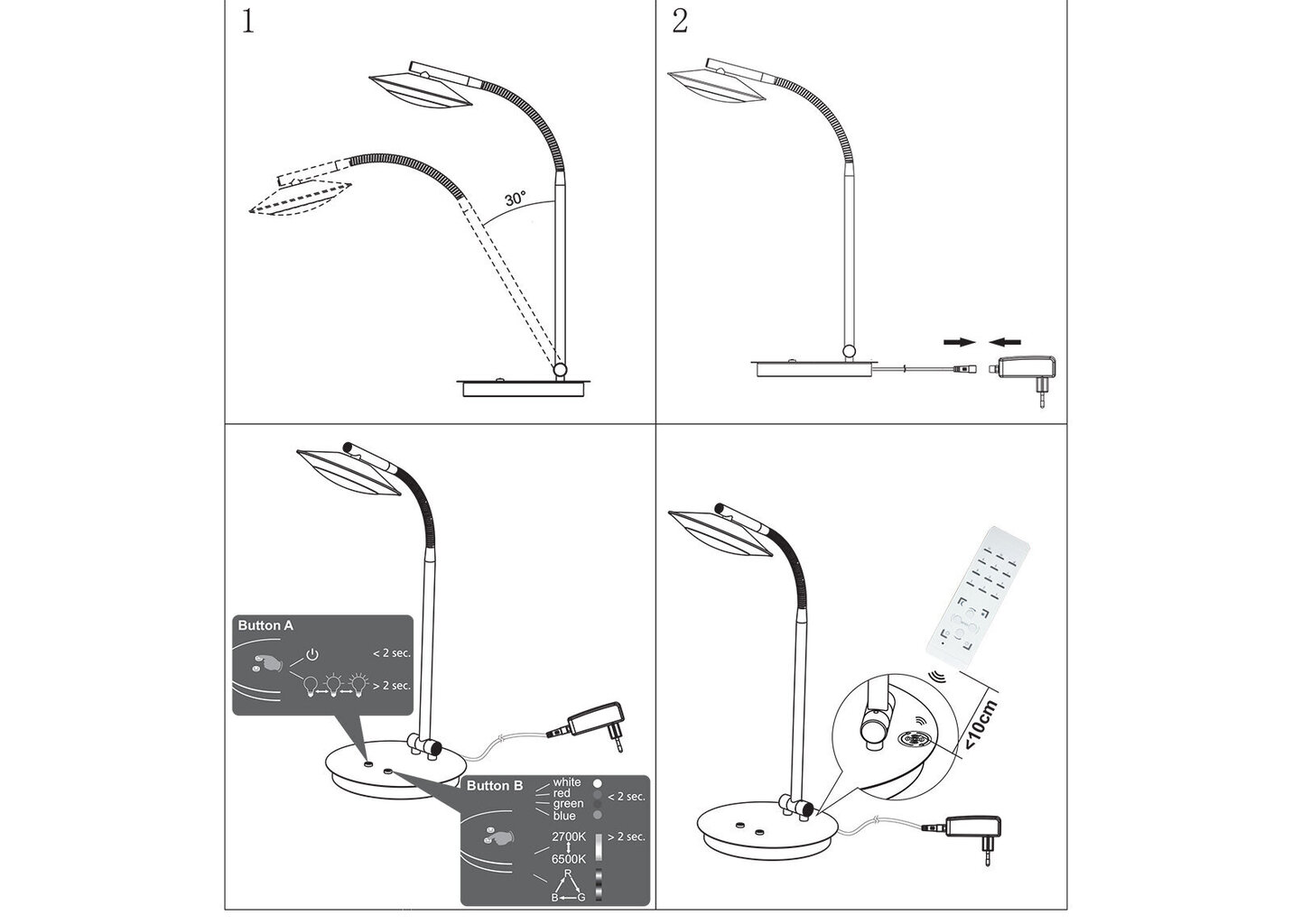 Fischer&Honsel laualamp Beta hind ja info | Laualambid | hansapost.ee