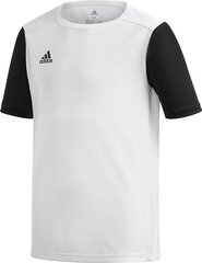Adidas Jalgpallisärk ESTRO 19 JSY, valge, 140cm hind ja info | Jalgpalli varustus ja riided | hansapost.ee