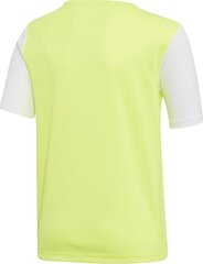 Adidas Jalgpallisärk ESTRO 19 JSY, kollane, 128cm hind ja info | Jalgpalli varustus ja riided | hansapost.ee