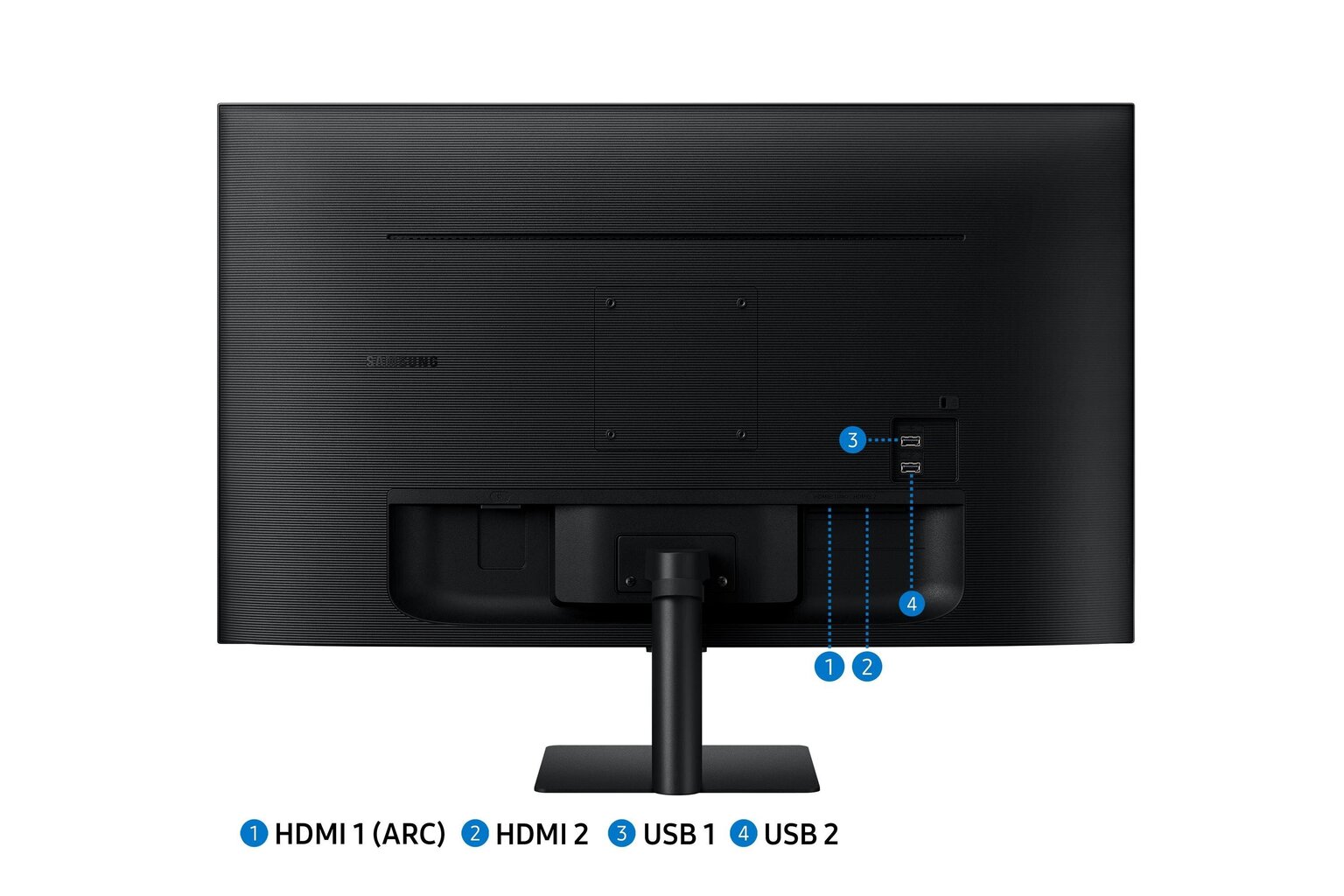 27" Full HD Smart monitor nutiteleri funktsionaalsusega Samsung M5 LS27AM500NRXEN hind ja info | Monitorid | hansapost.ee