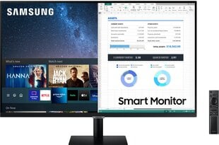 27" Full HD Smart monitor nutiteleri funktsionaalsusega Samsung M5 LS27AM500NRXEN цена и информация | Мониторы | hansapost.ee