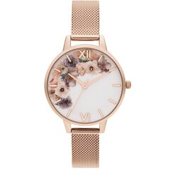 Olivia Burton Watercolour Florals naiste käekell hind ja info | Käekellad naistele | hansapost.ee