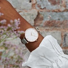 Olivia Burton White Glitter Dial женские часы цена и информация | Женские часы | hansapost.ee
