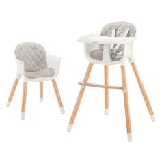 Laste söögitool Kinderkraft Sienna, grey hind ja info | Kinderkraft Beebikaubad | hansapost.ee