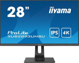 Монитор Iiyama XUB2893UHSU-B1 цена и информация | Мониторы | hansapost.ee