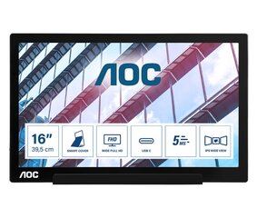 AOC 1601P hind ja info | Monitorid | hansapost.ee