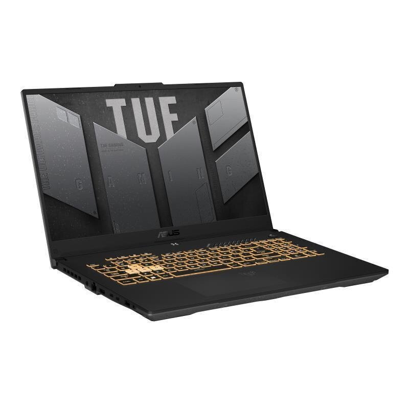 Notebook|ASUS|TUF|FX707ZC4-HX005W|CPU i5-12500H|2500 MHz|17.3&quot;|1920x1080|RAM 16GB|DDR4|4800 MHz|SSD 512GB|NVIDIA GeForce RTX 3050|4GB|ENG|Windows 11 Home|Grey|2.6 kg|90NR0GX2-M00080 цена и информация | Sülearvutid | hansapost.ee