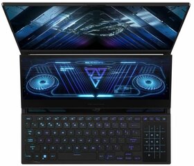 Notebook|ASUS|ROG Zephyrus|GX650PY-NM040W|CPU 7945HX|2500 MHz|16&quot;|2560x1600|RAM 32GB|DDR5|4800 MHz|SSD 2TB|NVIDIA GeForce RTX 4090|16GB|ENG|NumberPad|Windows 11 Home|Black|2.55 kg|90NR0BI1-M002N0 Портативный компьютер цена и информация | Ноутбуки | hansapost.ee