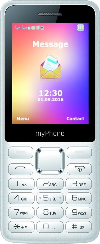 Mobiiltelefon MyPhone 6310, Valge hind ja info | Telefonid | hansapost.ee