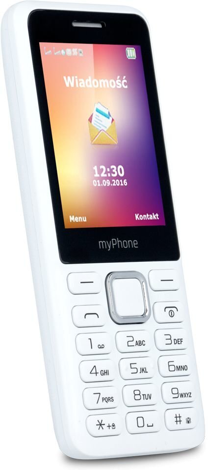 Mobiiltelefon MyPhone 6310, Valge цена и информация | Telefonid | hansapost.ee