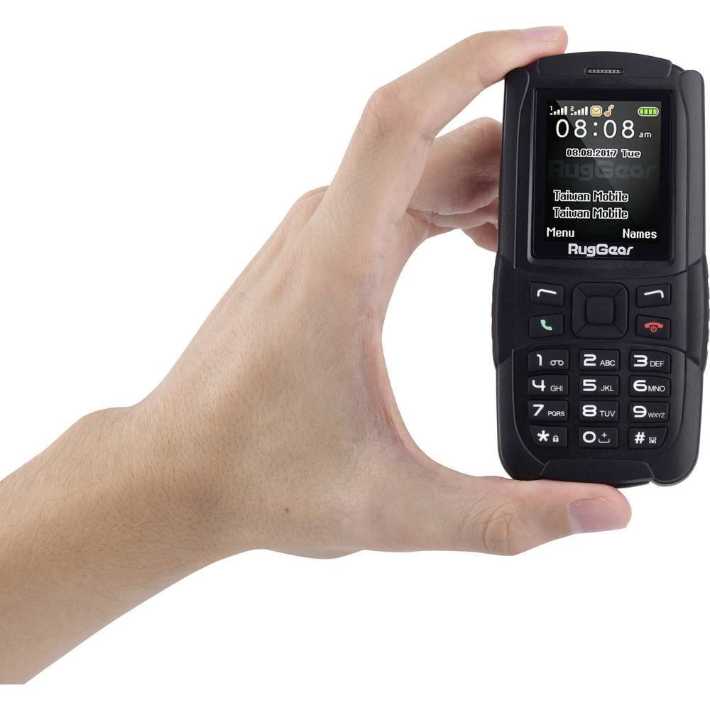 Телефон RugGear RG129, Dual SIM, Black цена | hansapost.ee