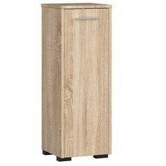 Напольный шкафчик S30 Wenge для ванной комнаты, светло-коричневый цена и информация | Шкафчики для ванной | hansapost.ee