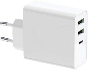 Platinet зарядное устройство USB/USB-C 65W (PLCUPD65W) цена и информация | Platinet Телефоны и аксессуары | hansapost.ee