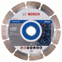 Алмазный пильный диск Bosch Standart stone, 150 мм цена и информация | Механические инструменты | hansapost.ee